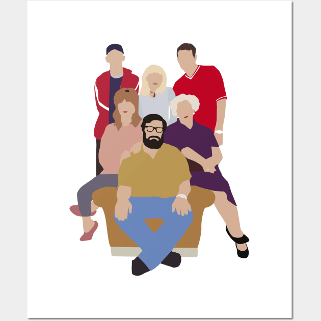 Royle Family Wall Art by Art Designs